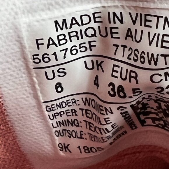 Converse Womens 561765F Coral Pink All Star Madison Chuck Taylor Size 6 Sneakers - Picture 9 of 9